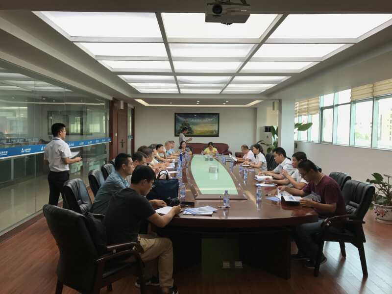 江西省墻改辦、廣西省墻改辦、福建省散裝辦及新材辦領(lǐng)導(dǎo)蒞臨我司參觀指導(dǎo)